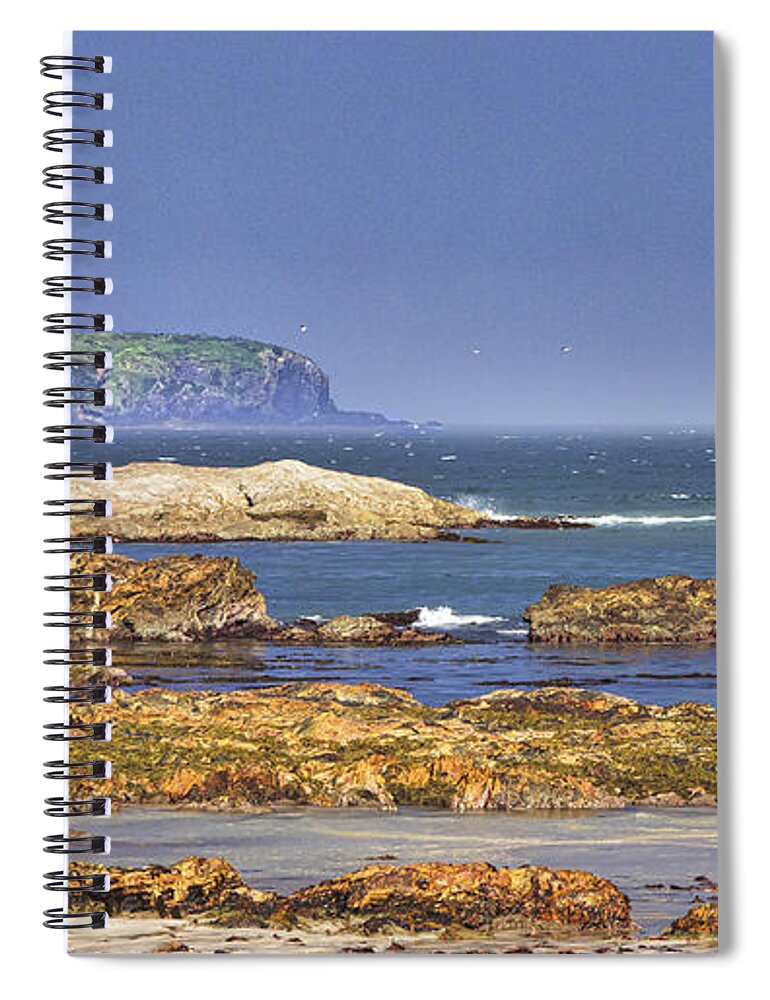 Australia Spiral Notebook featuring the photograph Denhams Beach - Australia by Steven Ralser