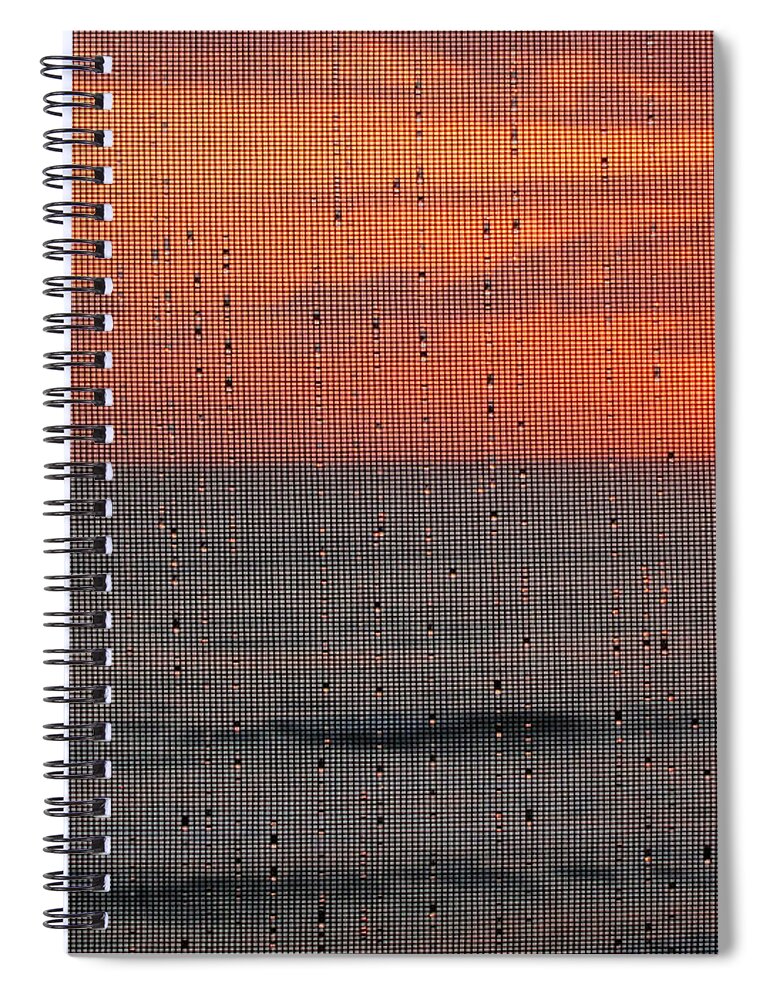 Sunrise Spiral Notebook featuring the photograph Dew Drop Sunrise by Rick Locke - Out of the Corner of My Eye
