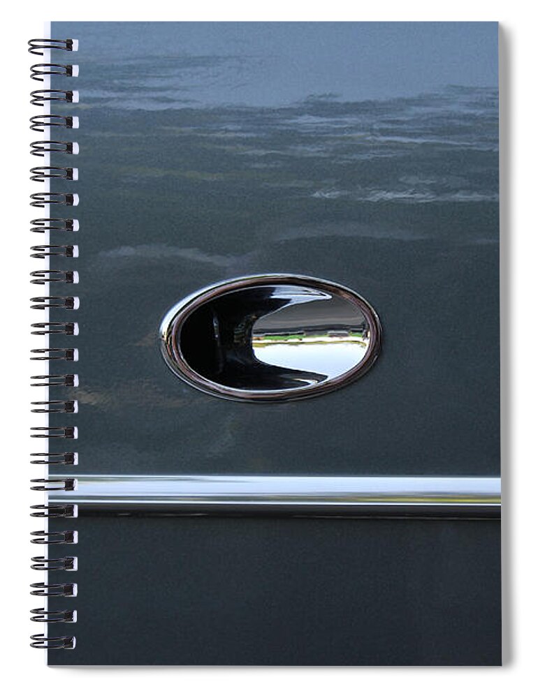 crystal Nederman Spiral Notebook featuring the photograph Ditto Abstract by Crystal Nederman