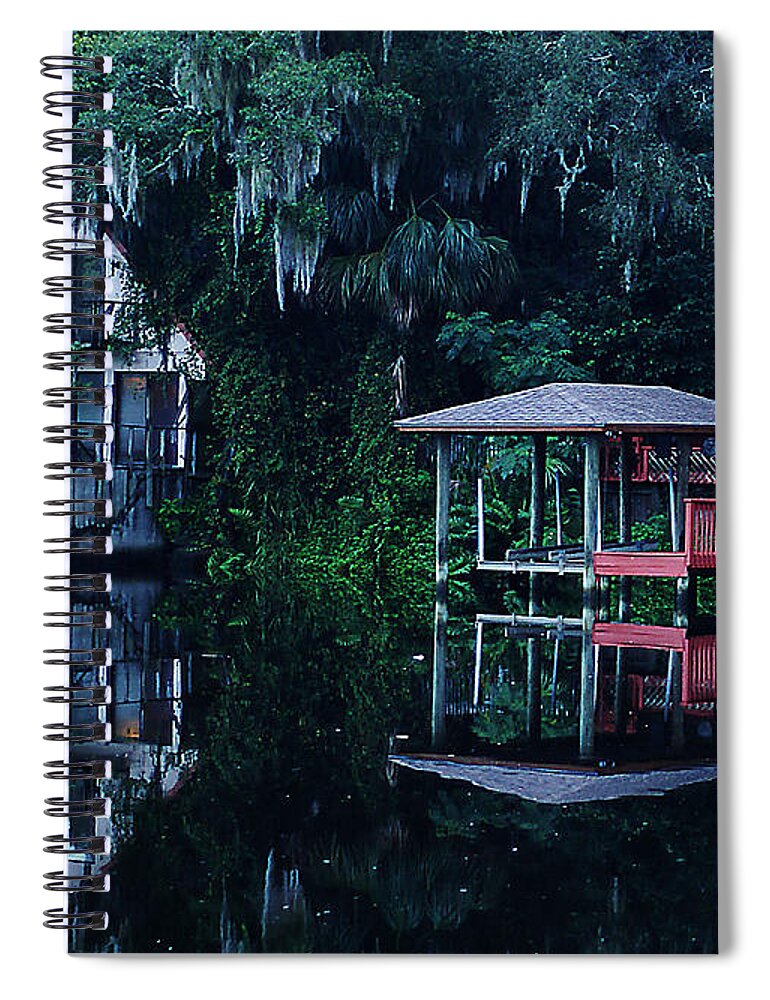 Dock Spiral Notebook featuring the photograph Dock by Chauncy Holmes
