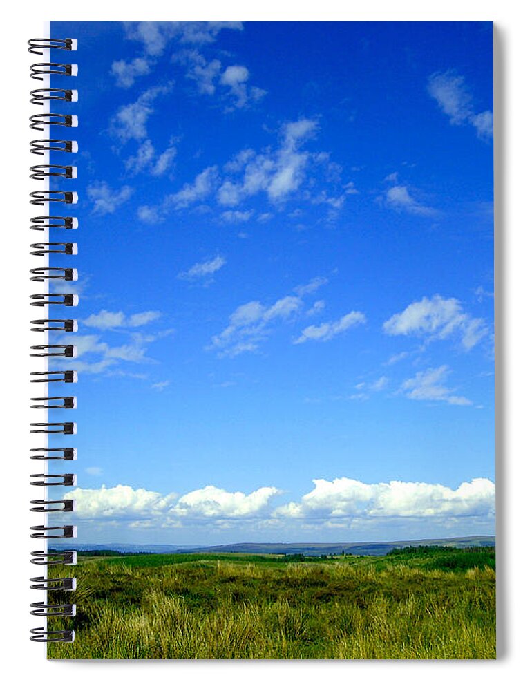 Donegal Spiral Notebook featuring the photograph Donegal scene by Nina Ficur Feenan