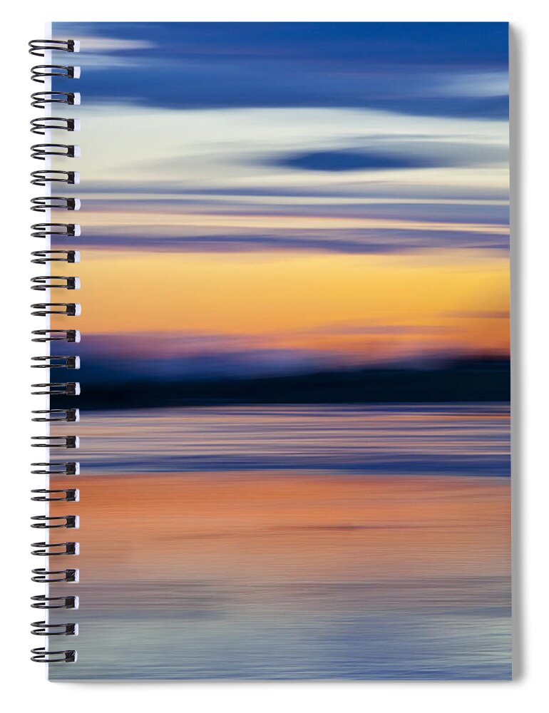 River Spiral Notebook featuring the photograph Down By The River by Theresa Tahara