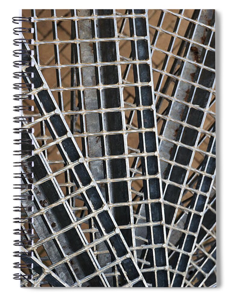 Downward Spiral Notebook featuring the photograph Downward Spiral by Wendy Wilton