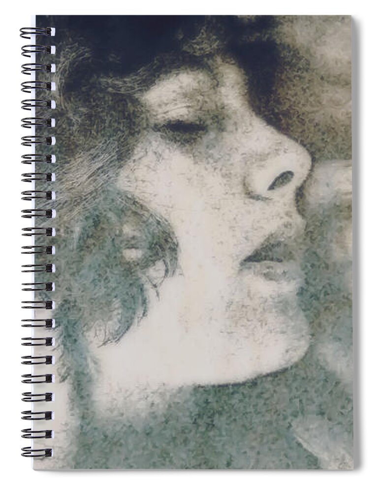 Dream Spiral Notebook featuring the photograph Dreaming II by Rory Siegel