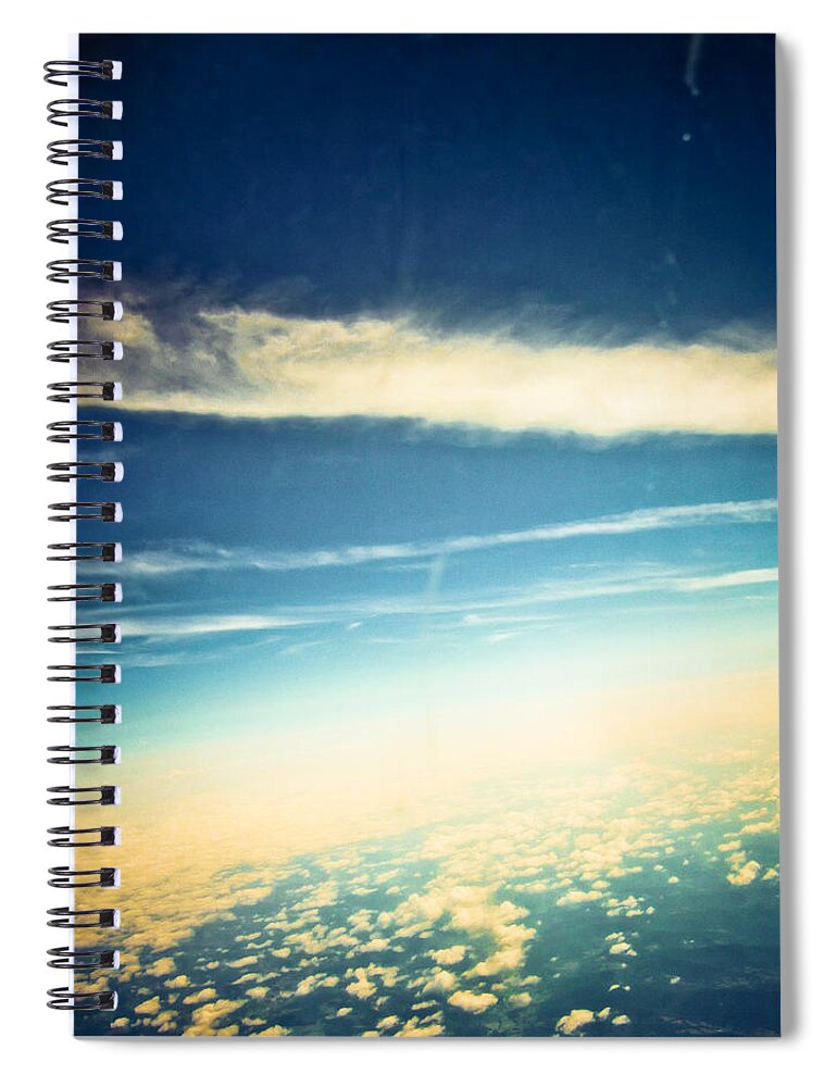 Blue Sky Spiral Notebook featuring the photograph Dreamland by Sara Frank