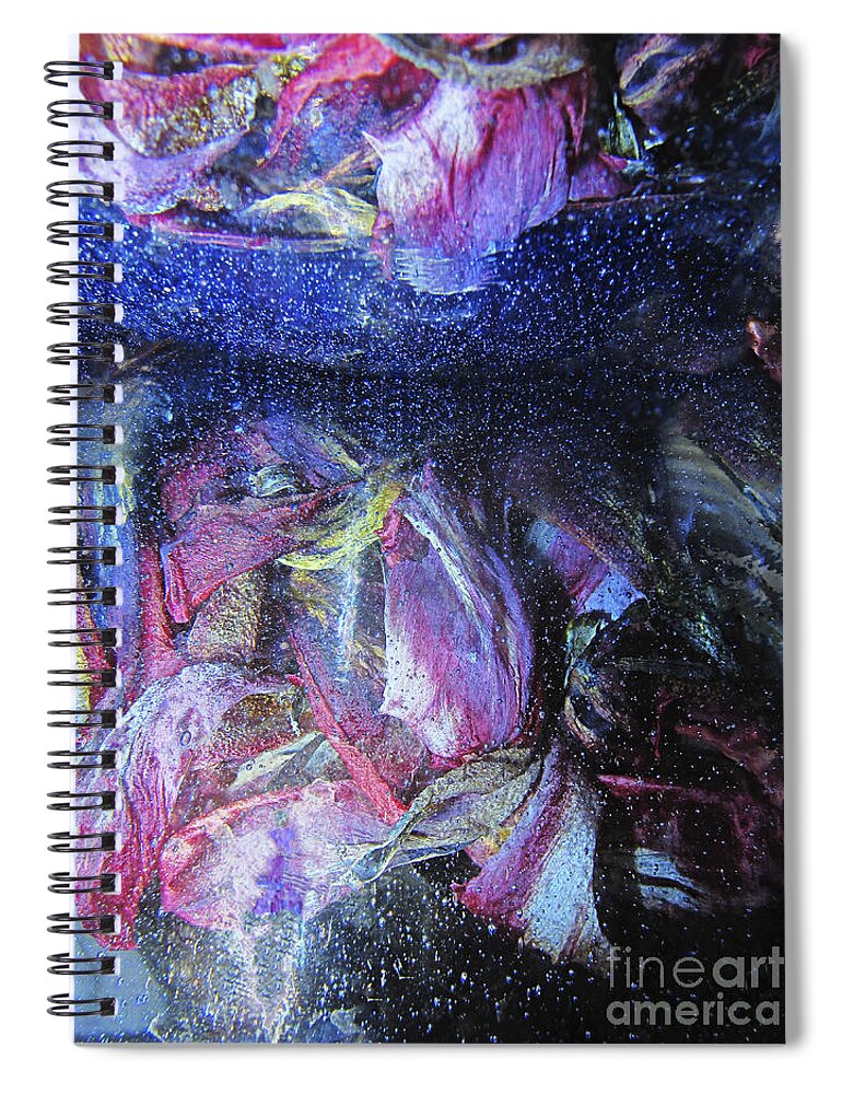 Dream Spiral Notebook featuring the photograph Dreamscape-1 by Casper Cammeraat