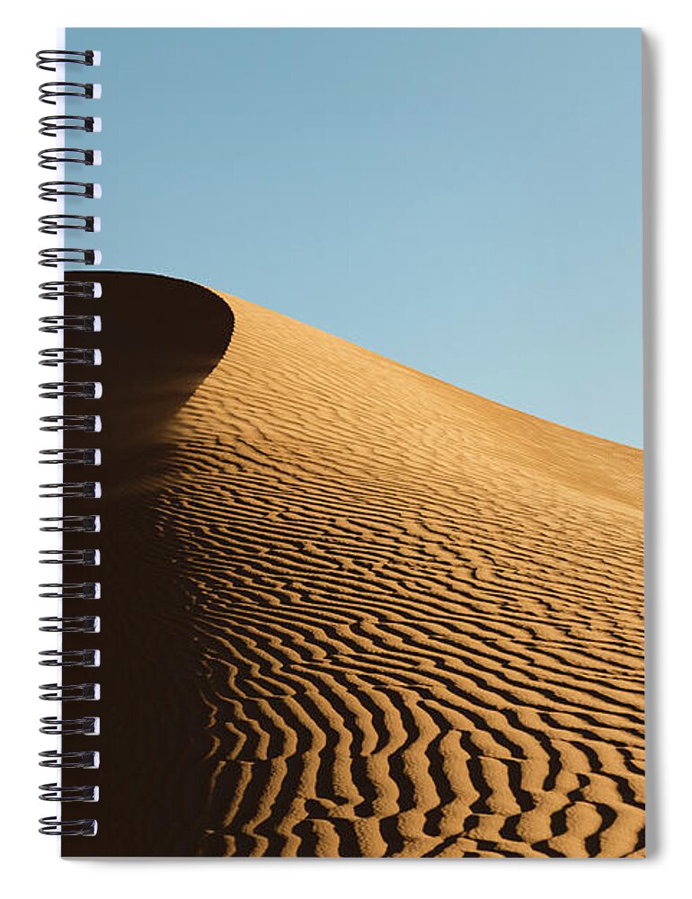 Wind Spiral Notebook featuring the photograph Drifting Sand Dunes by Dustypixel
