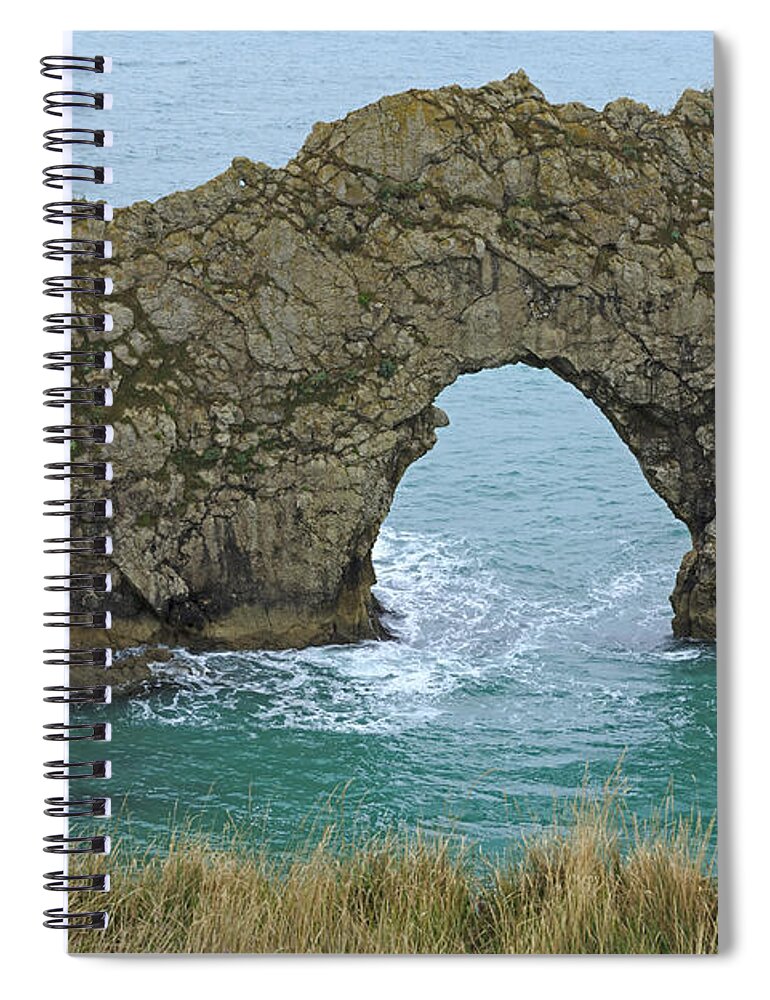 Durdle Door Spiral Notebook featuring the photograph Durdle Door by Louise Heusinkveld