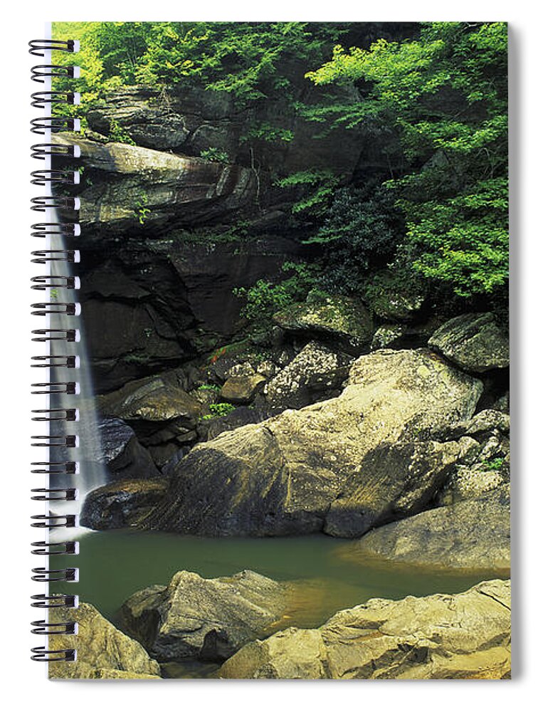 Nature Spiral Notebook featuring the photograph Eagle Falls by David Davis