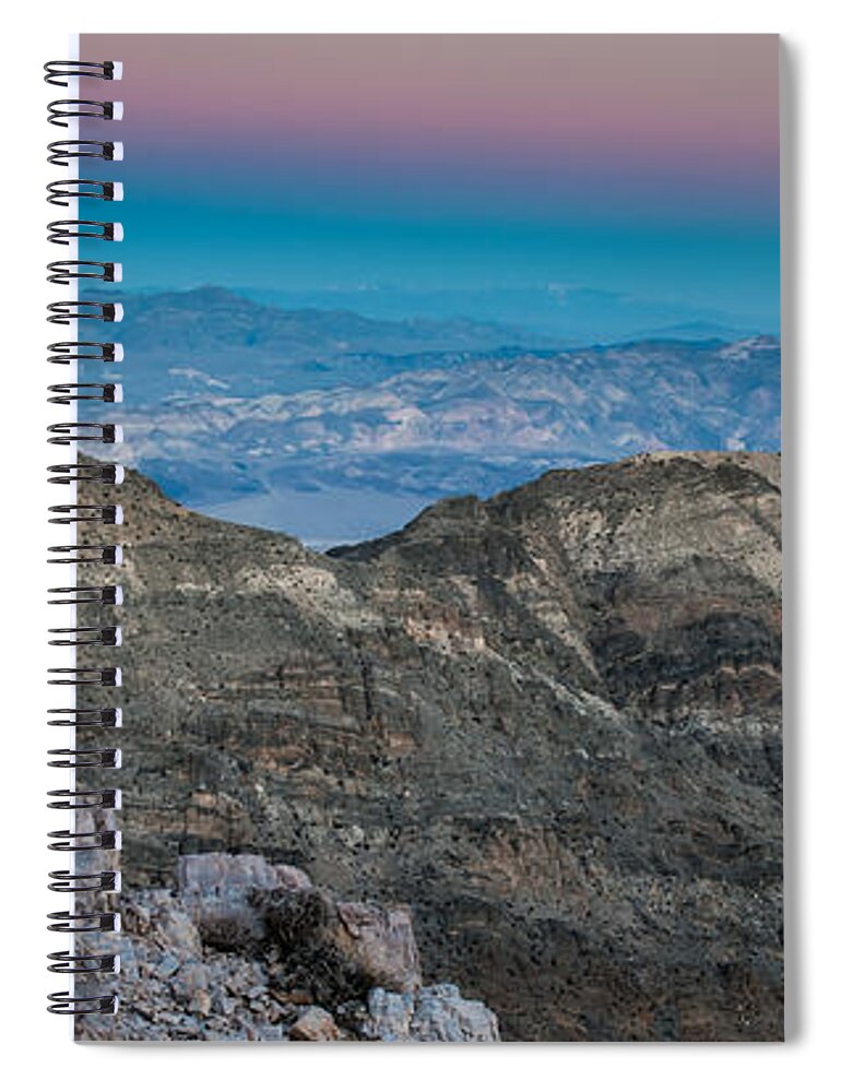 Earth Shadow Spiral Notebook featuring the photograph Earth Shadow by George Buxbaum