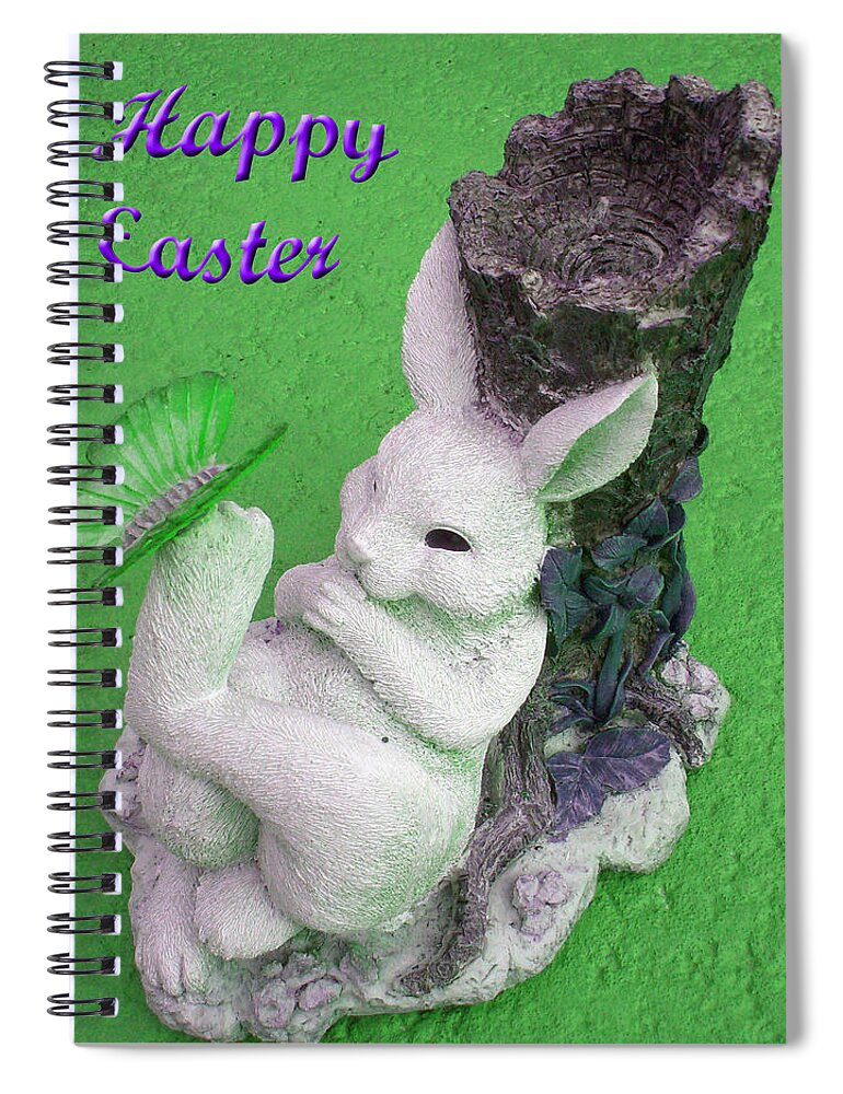 Easter Card Spiral Notebook featuring the photograph Easter Card 2 by Aimee L Maher ALM GALLERY