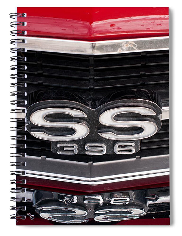 1969 Spiral Notebook featuring the photograph El Camino 08 by Rick Piper Photography