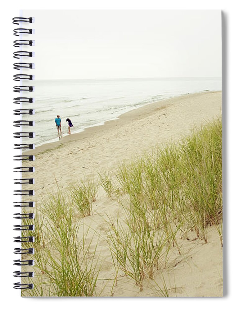 Summer Spiral Notebook featuring the photograph Summer's End by Kristine Anderson