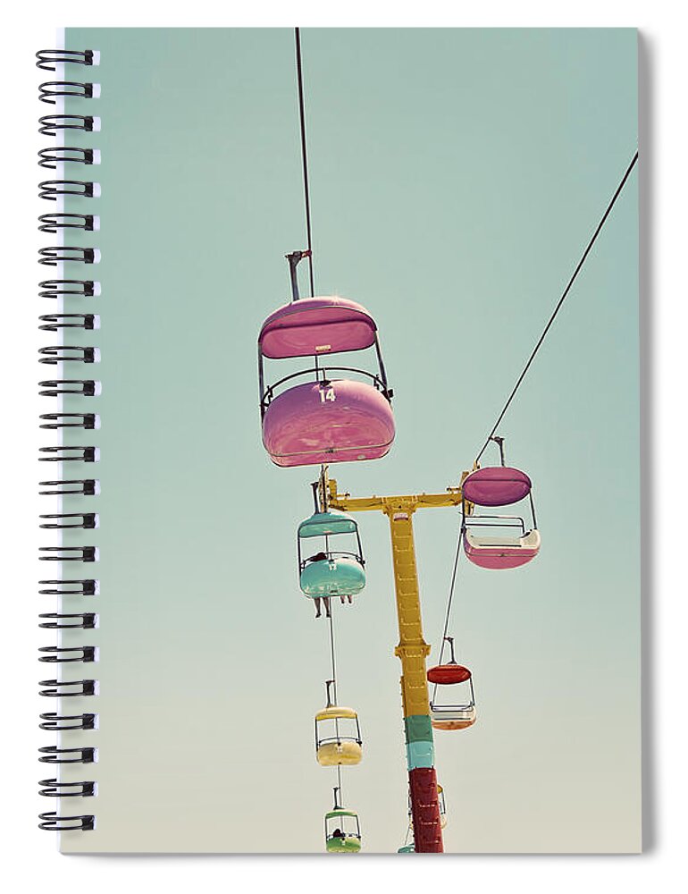 Endless Summer Spiral Notebook featuring the photograph Endless Summer - Santa Cruz, California by Melanie Alexandra Price