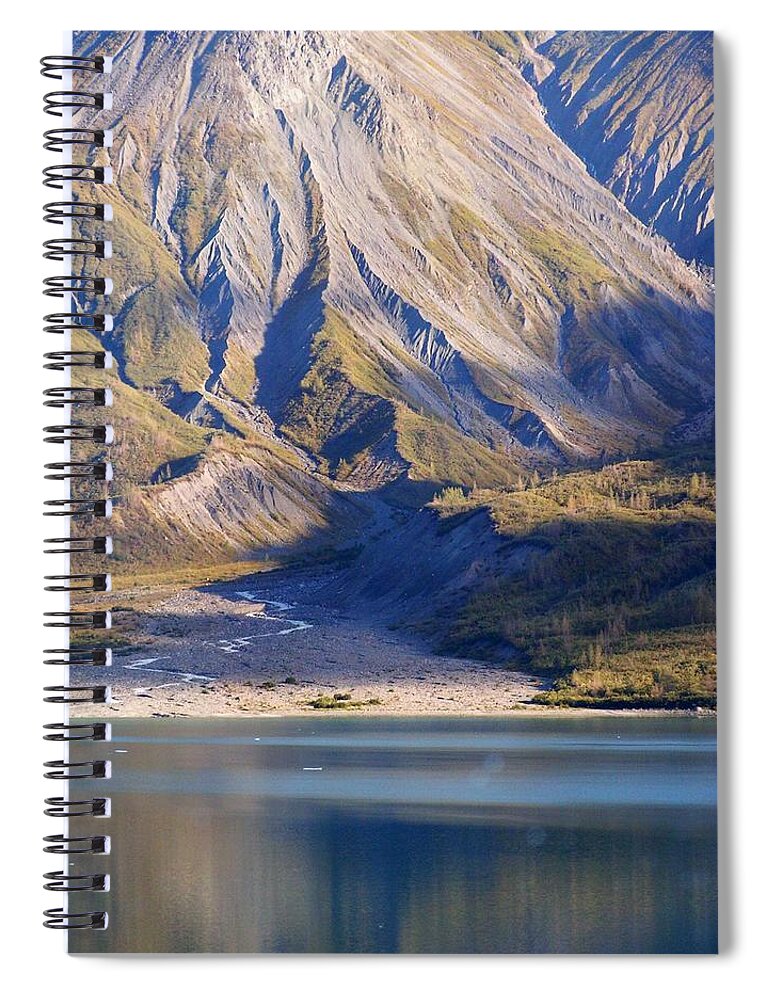 Alaska Spiral Notebook featuring the photograph Entering Glacier Bay Alaska by Annika Farmer