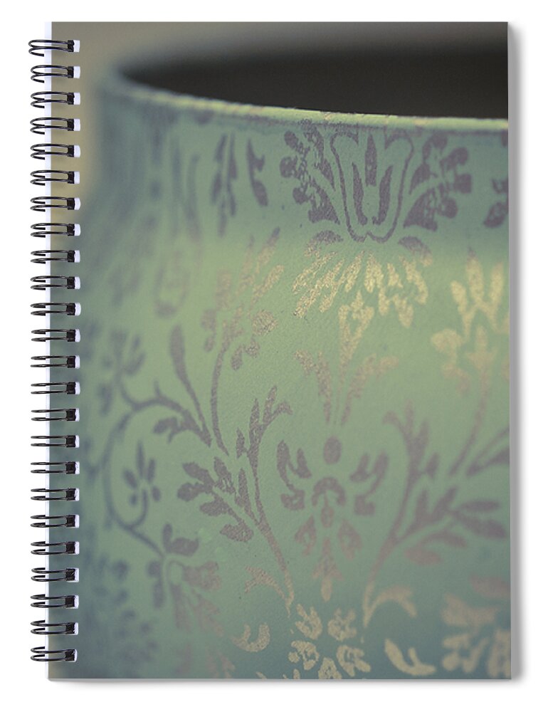 Abstract Spiral Notebook featuring the photograph Etched in My Heart by Christi Kraft
