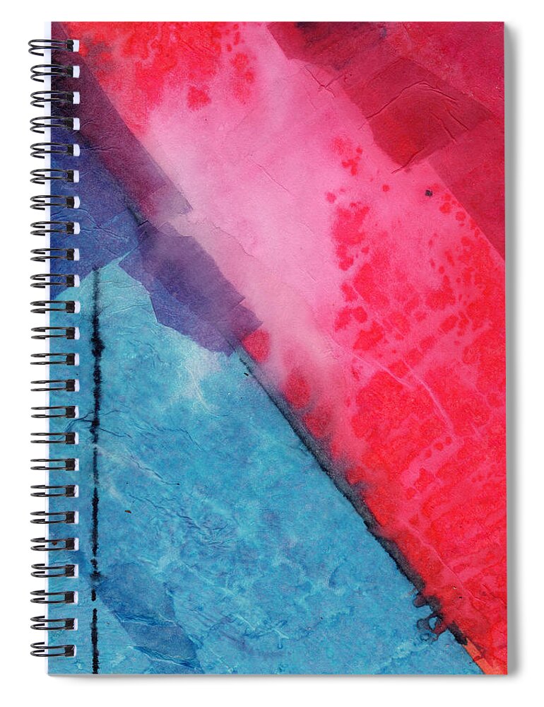 Europa Spiral Notebook featuring the painting Europa by Sean Parnell