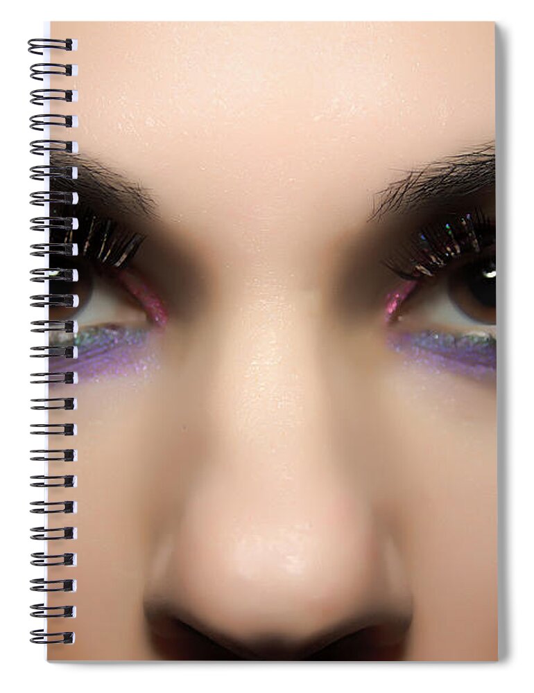 Eyes Spiral Notebook featuring the photograph Eyes of the beholder by Rick Kuperberg Sr