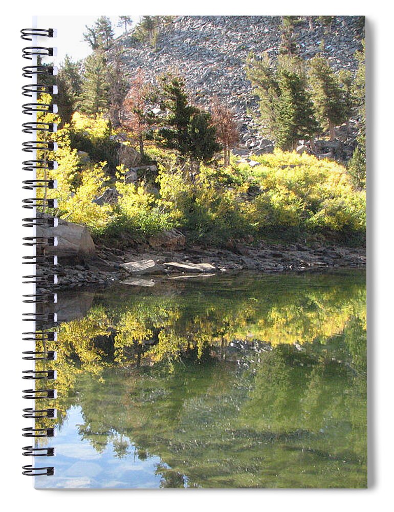 Reflection Spiral Notebook featuring the photograph Fall Reflections by Darcy Tate