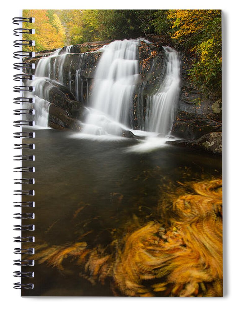 Water Spiral Notebook featuring the photograph The Swirlpool by Doug McPherson