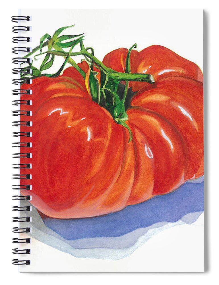 Fruit Spiral Notebook featuring the painting Family Heirloom by Barbara Jewell