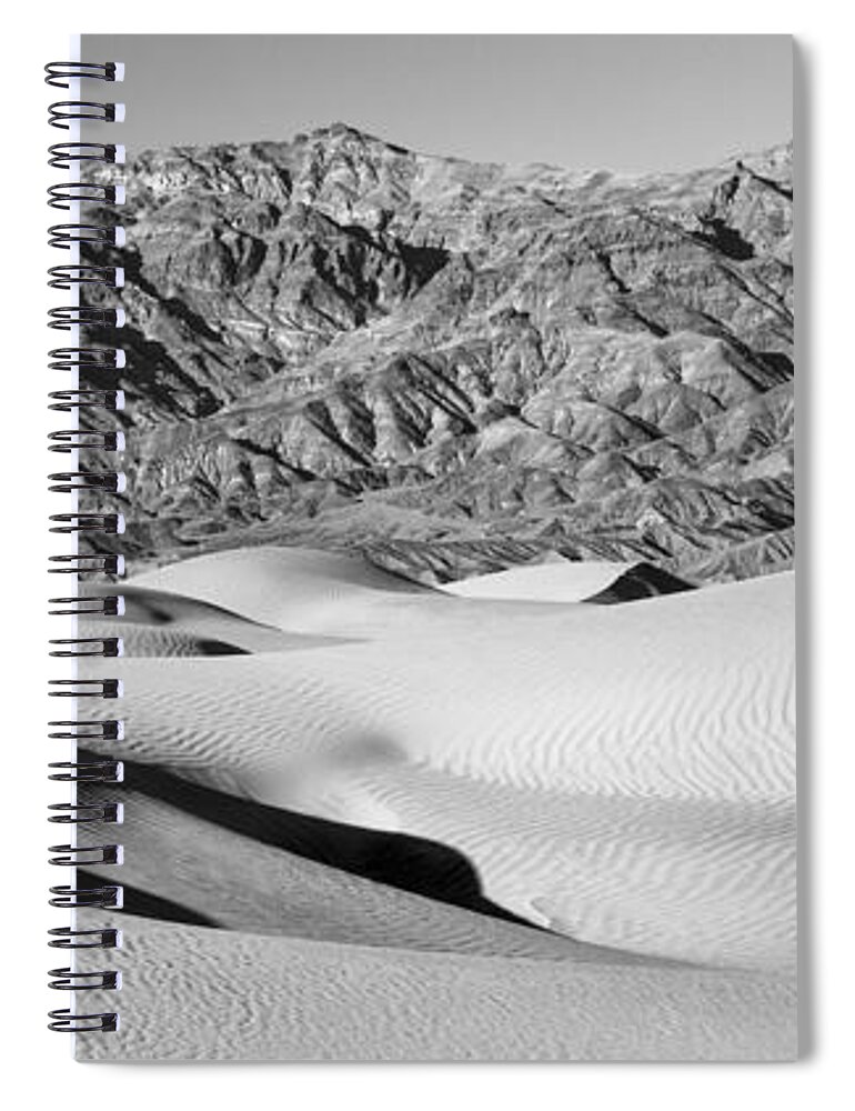 Nature Spiral Notebook featuring the photograph Far away Mountain by Jon Glaser