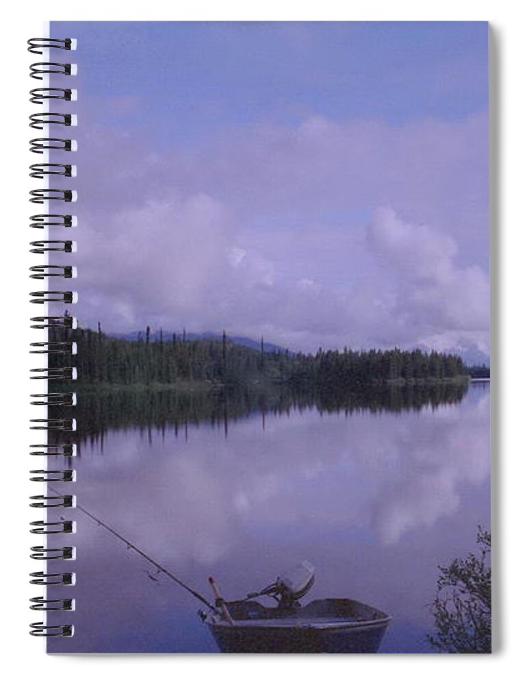Boat Spiral Notebook featuring the photograph Father's Day by Vivian Martin