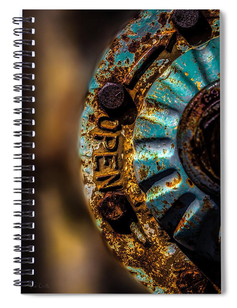 Fire Hydrant Spiral Notebook featuring the photograph Fire Hydrant by Bob Orsillo