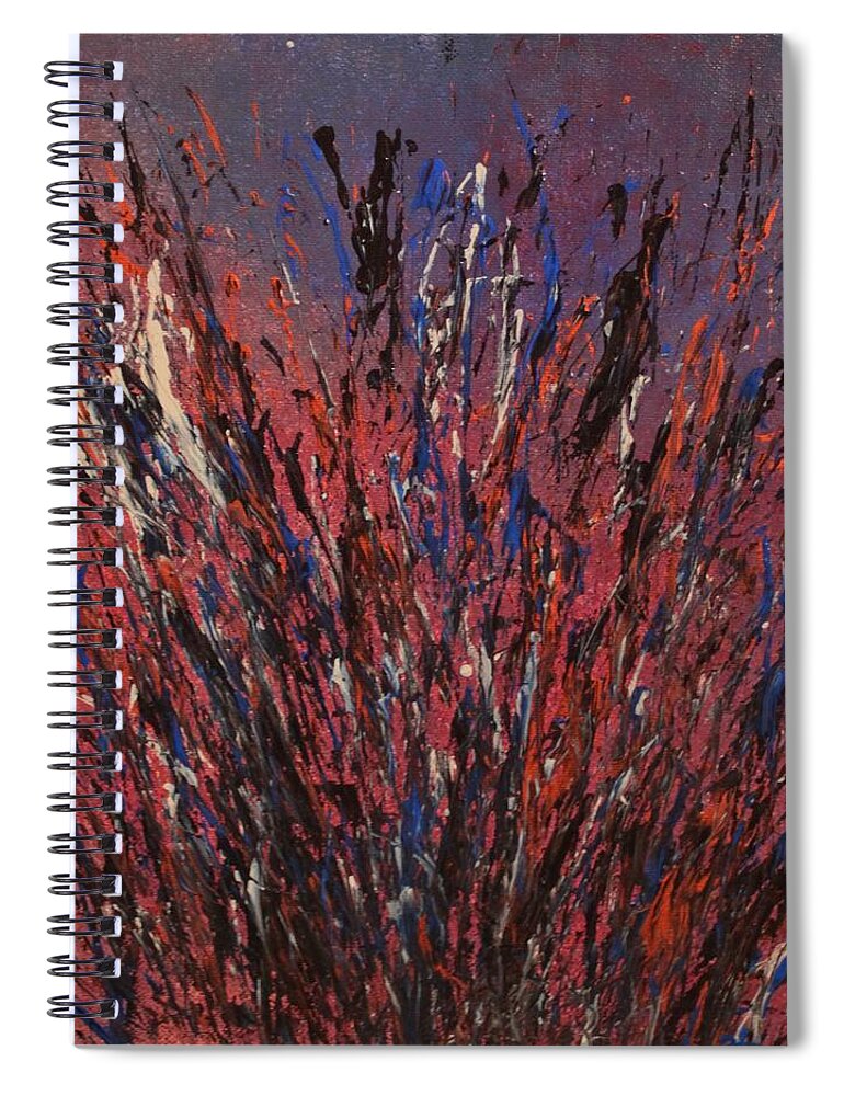 Original Spiral Notebook featuring the painting First Date by Todd Hoover