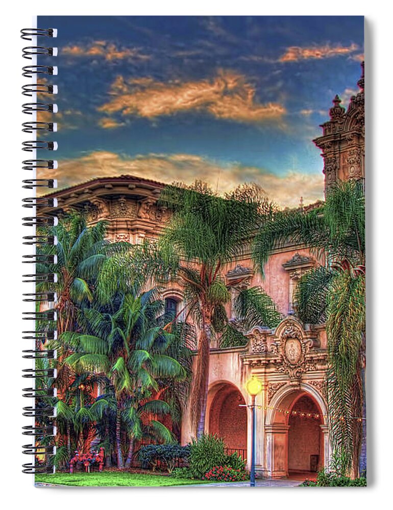 Sunrise Spiral Notebook featuring the photograph First Morning Glow by Gary Holmes