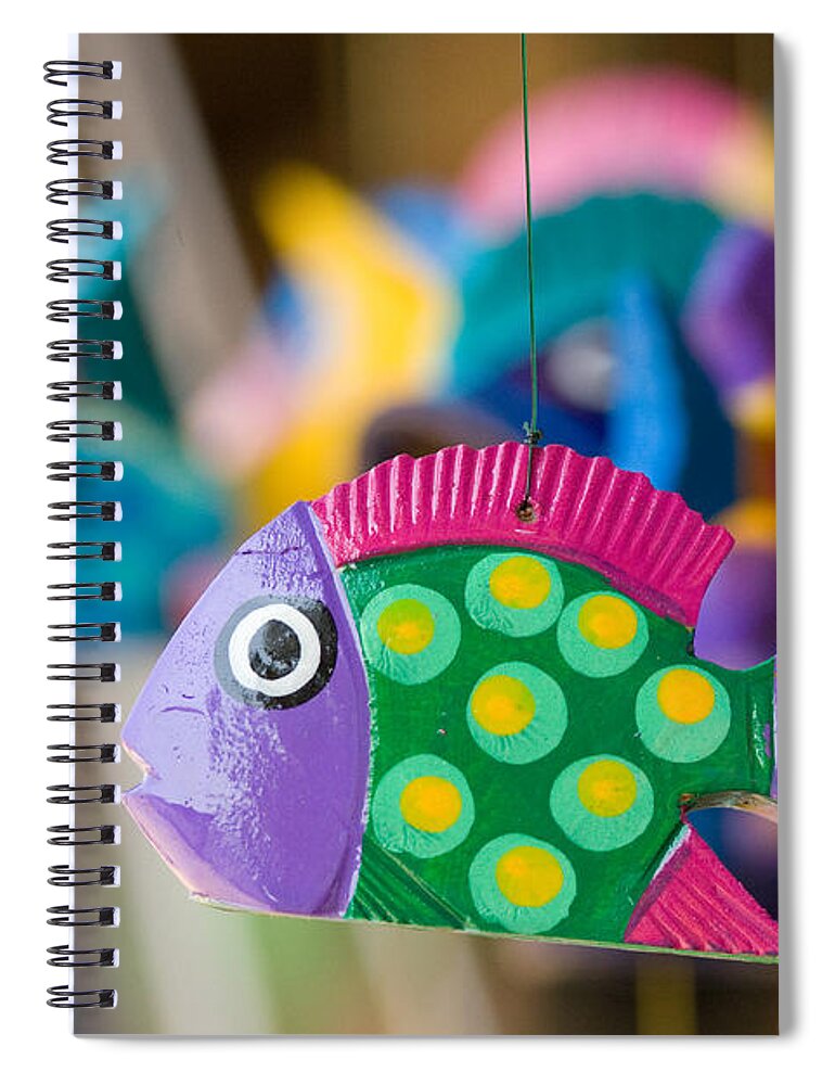 Fish Spiral Notebook featuring the photograph Fish of Color by John Magyar Photography