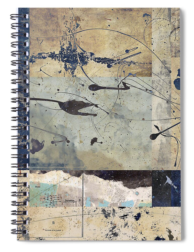Flight Spiral Notebook featuring the photograph Flight by Carol Leigh