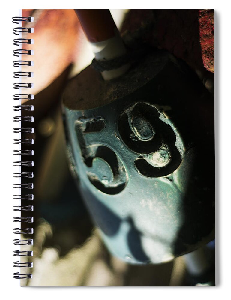 Float Spiral Notebook featuring the photograph Float Number 59 by Rebecca Sherman