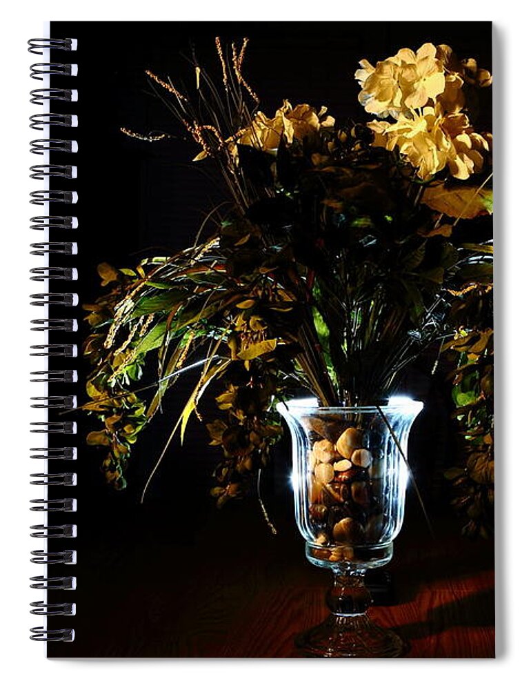 Decoration Spiral Notebook featuring the photograph Floral Arrangement by David Andersen