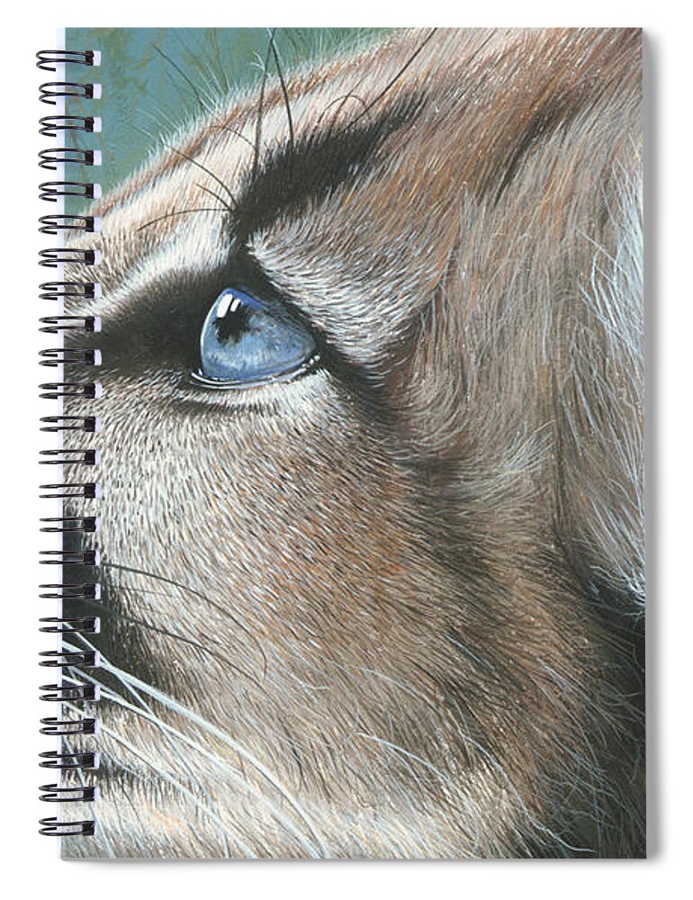 Florida Spiral Notebook featuring the painting Florida Princess by Mike Brown