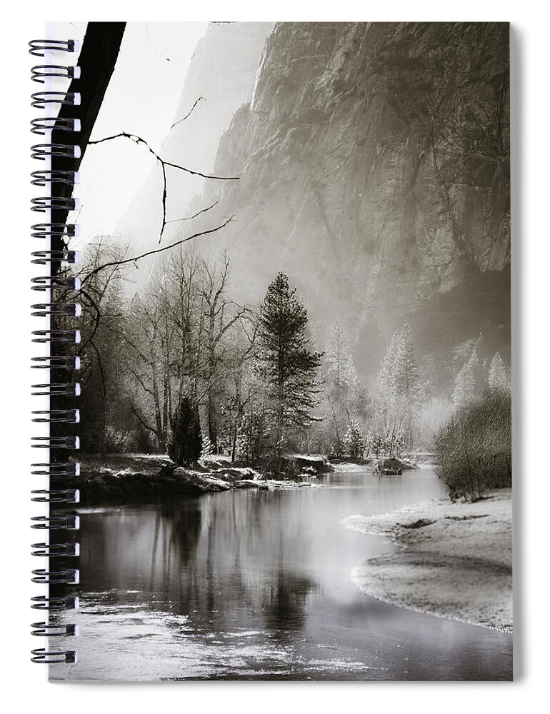 River Spiral Notebook featuring the photograph Flow River Flow by Susan Eileen Evans