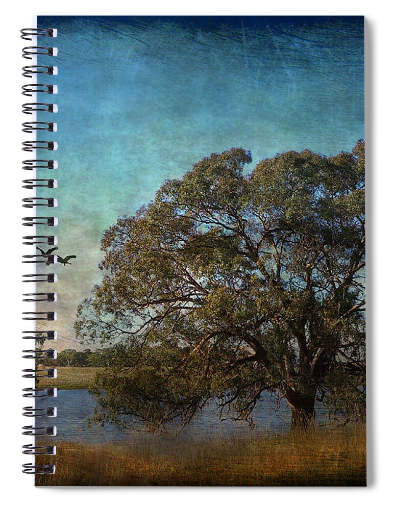 Trees Spiral Notebook featuring the photograph Fly away ... by Chris Armytage