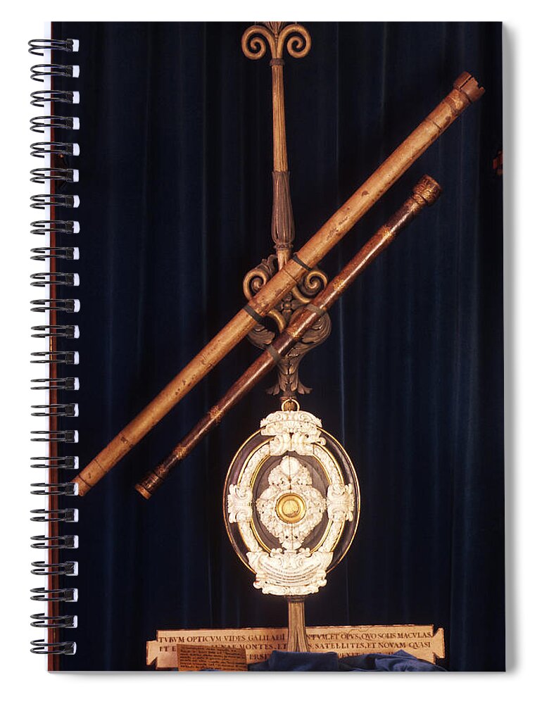 Galileo Telescope Spiral Notebook by Gianni Tortoli - Fine Art America