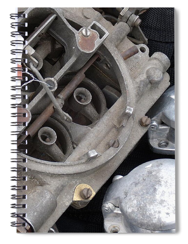 Gas Spiral Notebook featuring the photograph Gas in by David S Reynolds