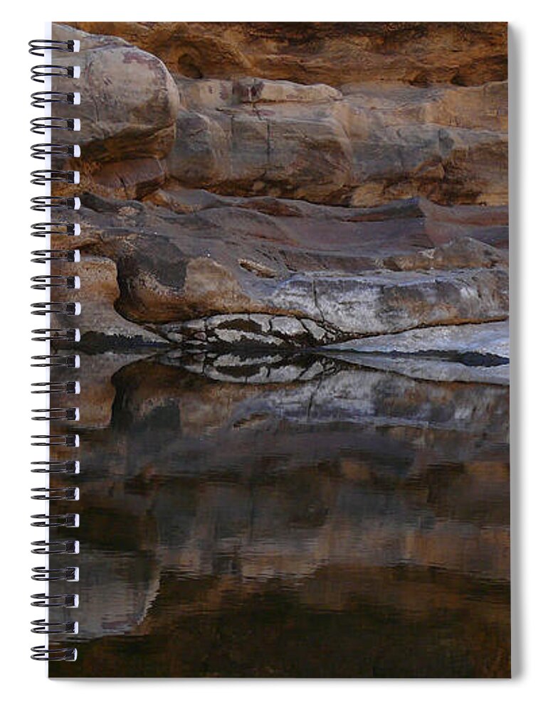 Gateway Spiral Notebook featuring the photograph Gateway by Evelyn Tambour