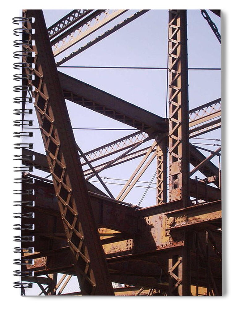 Boston Spiral Notebook featuring the photograph Girdirs by David S Reynolds