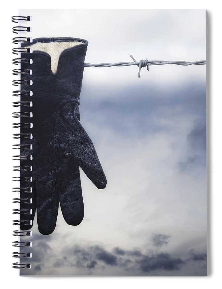 Glove Spiral Notebook featuring the photograph Glove by Joana Kruse