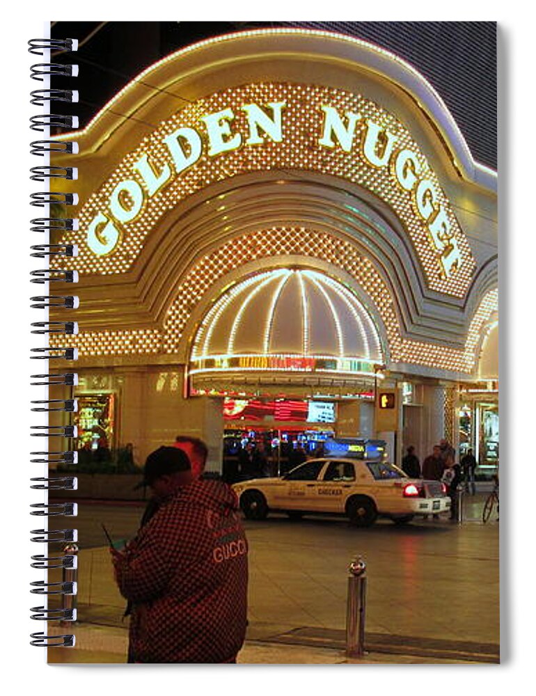 Golden Nugget Spiral Notebook featuring the photograph Golden Nugget by Kay Novy