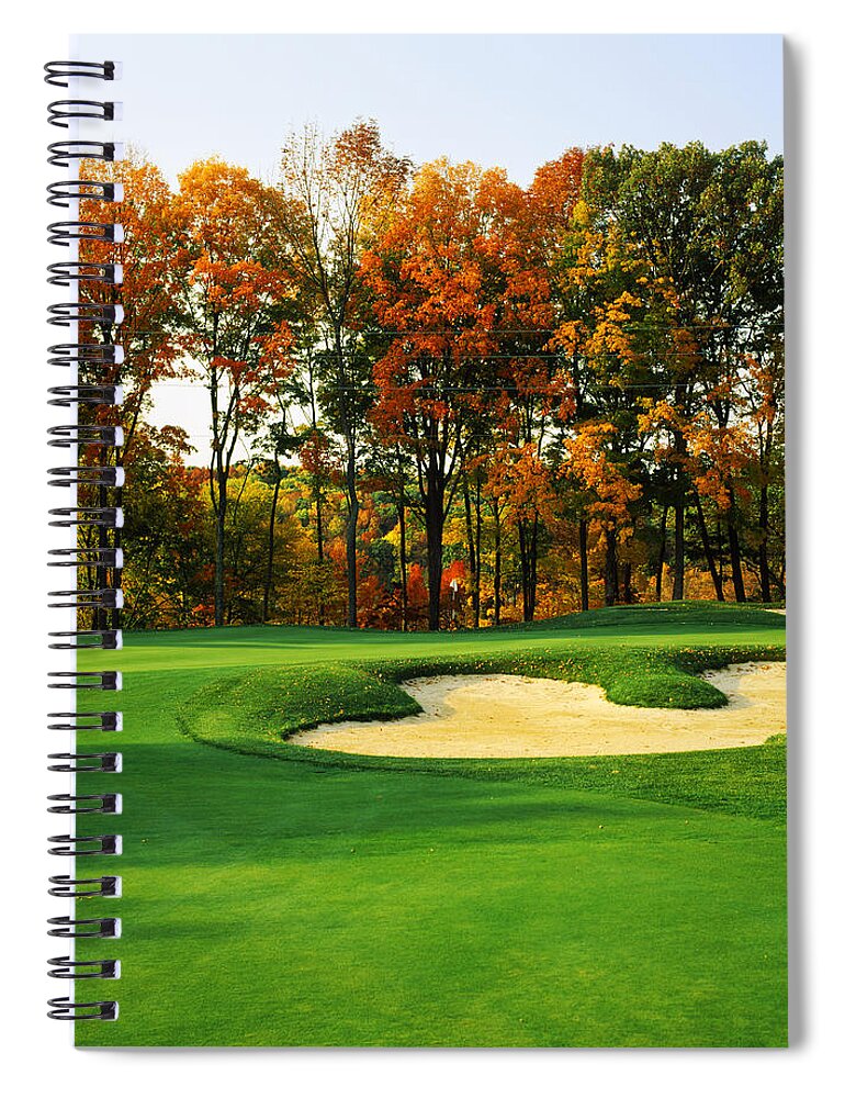 Photography Spiral Notebook featuring the photograph Golf Course, Great Bear Golf Club by Panoramic Images