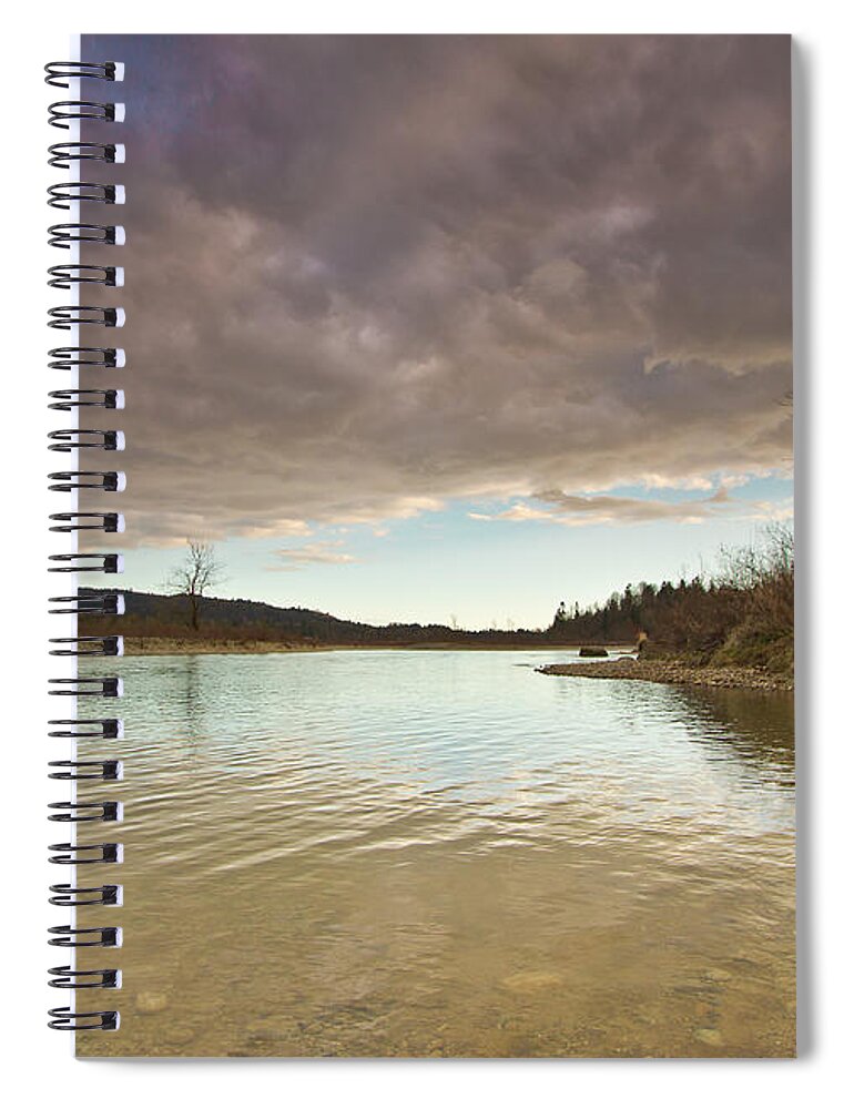 Fishing Spiral Notebook featuring the photograph Gone fishing by Eti Reid