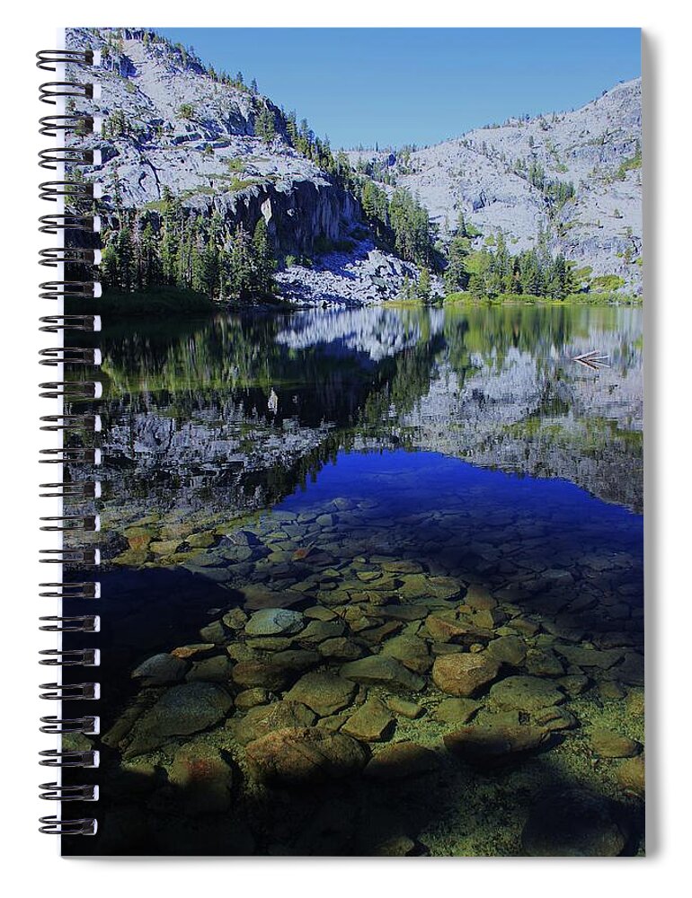 Lake Tahoe Spiral Notebook featuring the photograph Good Morning Eagle Lake by Sean Sarsfield