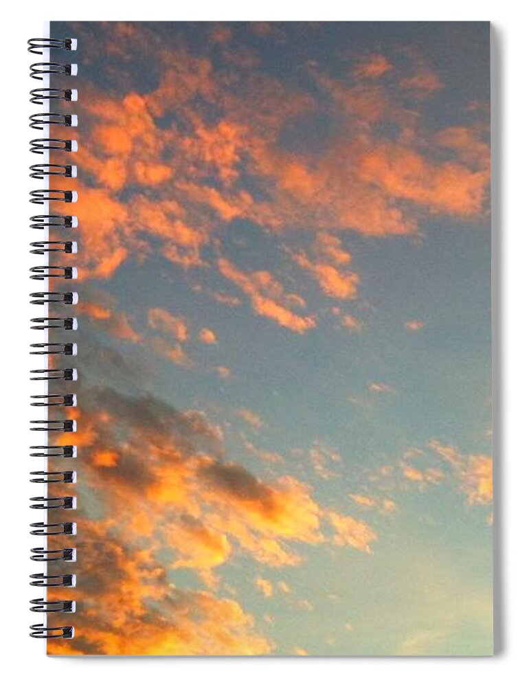 Durham Spiral Notebook featuring the photograph Good Morning by Linda Bailey