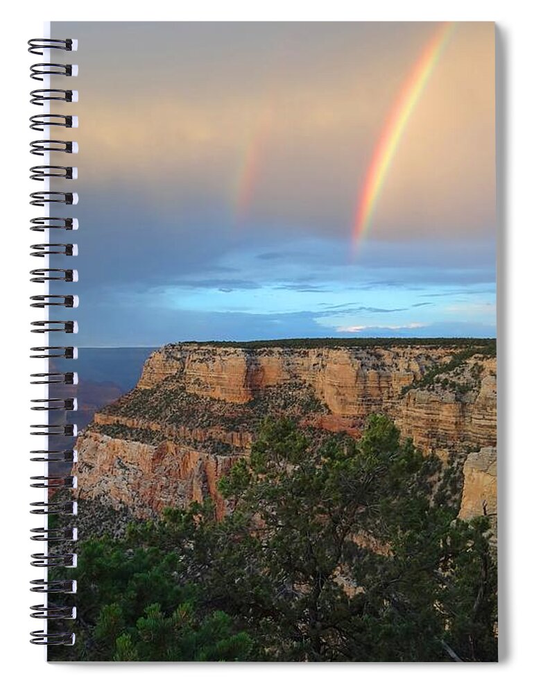 Grand Canyon Spiral Notebook featuring the photograph Grand Canyon Following The Storm by Keith Stokes