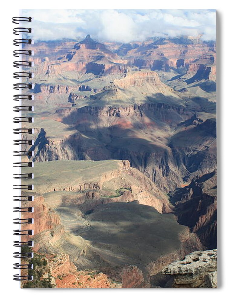 Tranquility Spiral Notebook featuring the photograph Grand Canyon by Ludobros