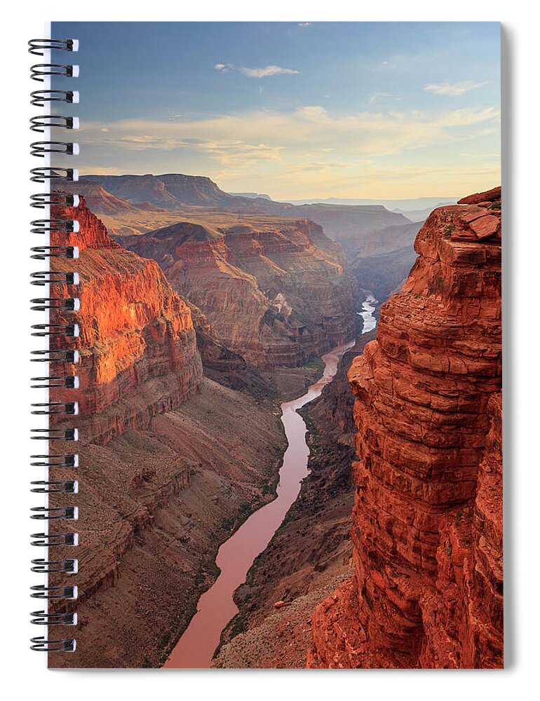 Tranquility Spiral Notebook featuring the photograph Grand Canyon National Park by Michele Falzone